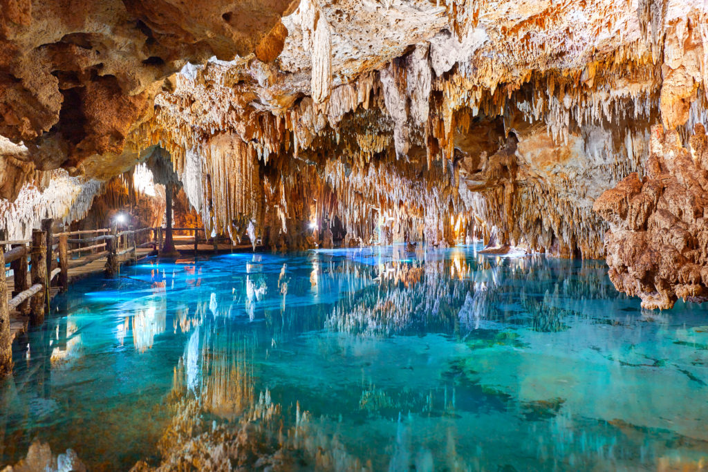 Caves in Tulum, Mexico