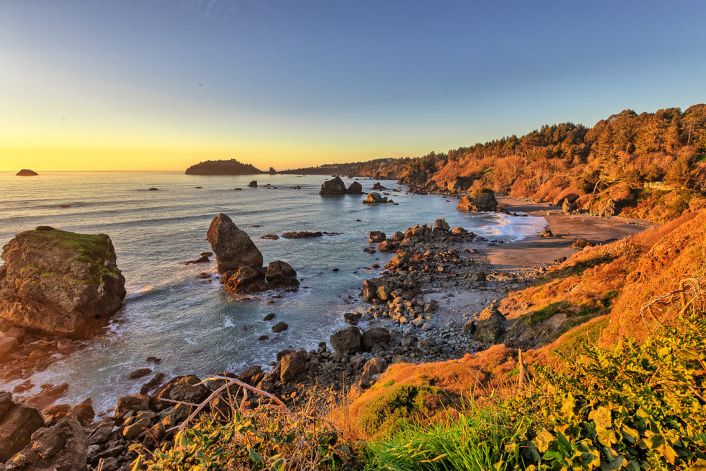 Redwood Coast, Trinidad CA, Luffenholtz Beach | Travel Destinations in the U.S.