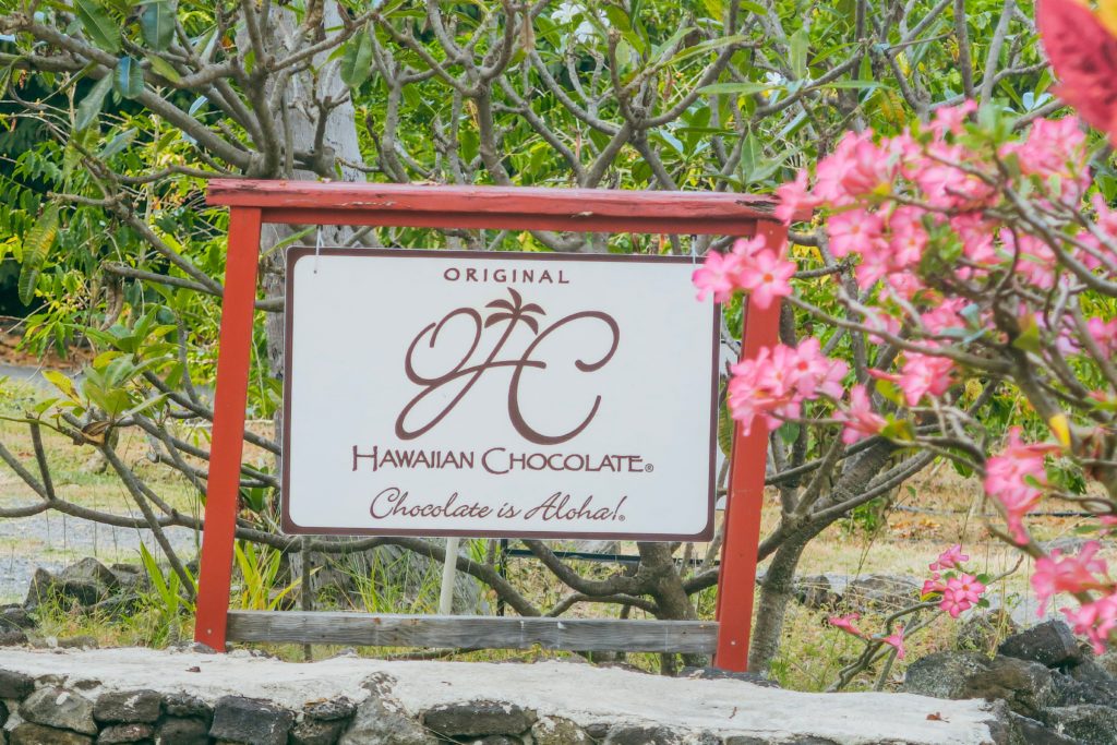 Chocolate Farm Sign | Fun Activities in Kailua-Kona