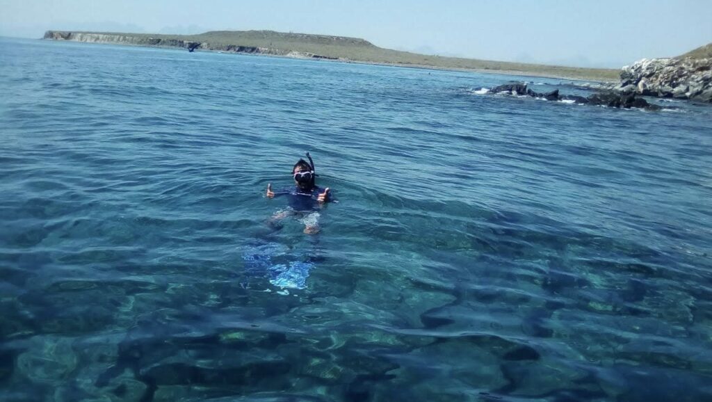 Guaycura Adventures snorkeler