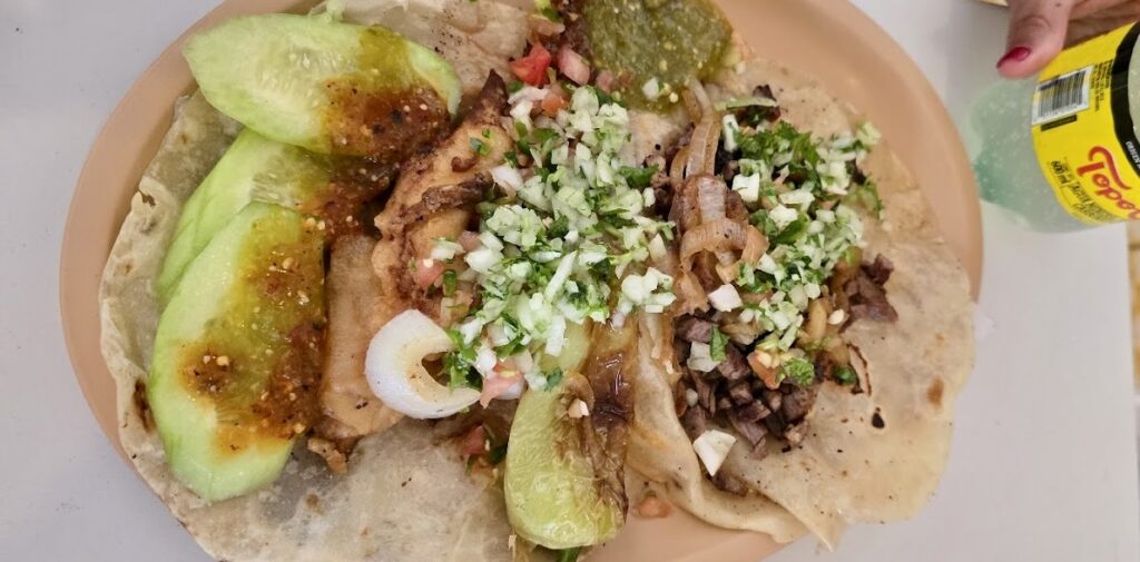 taco at El Rey del Taco