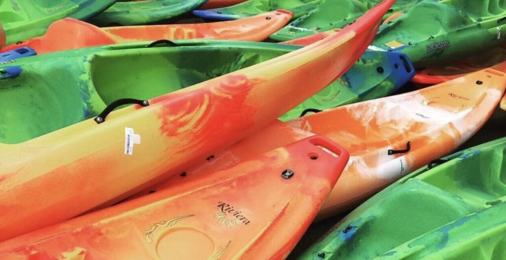 kayaks