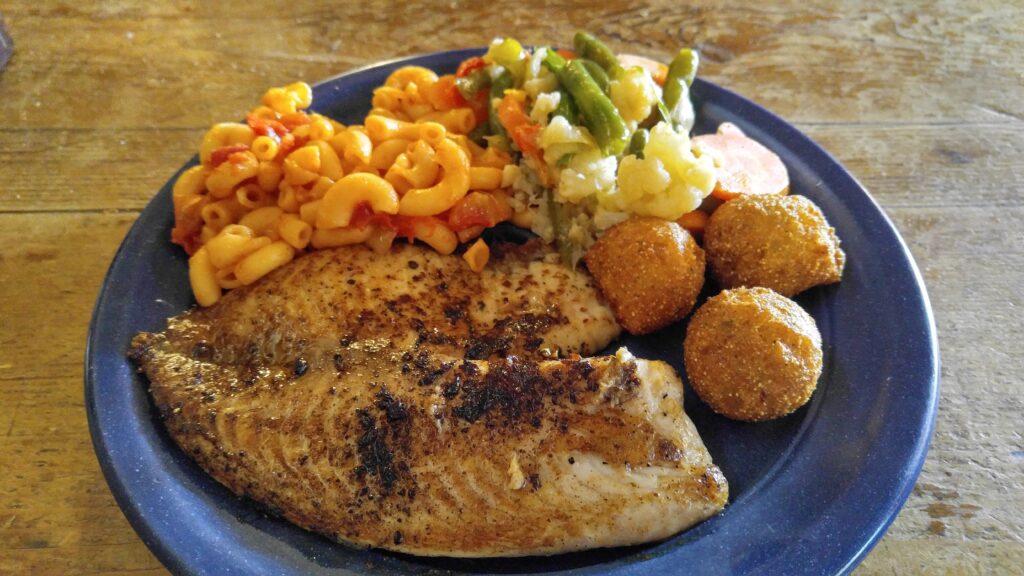 fish dinner