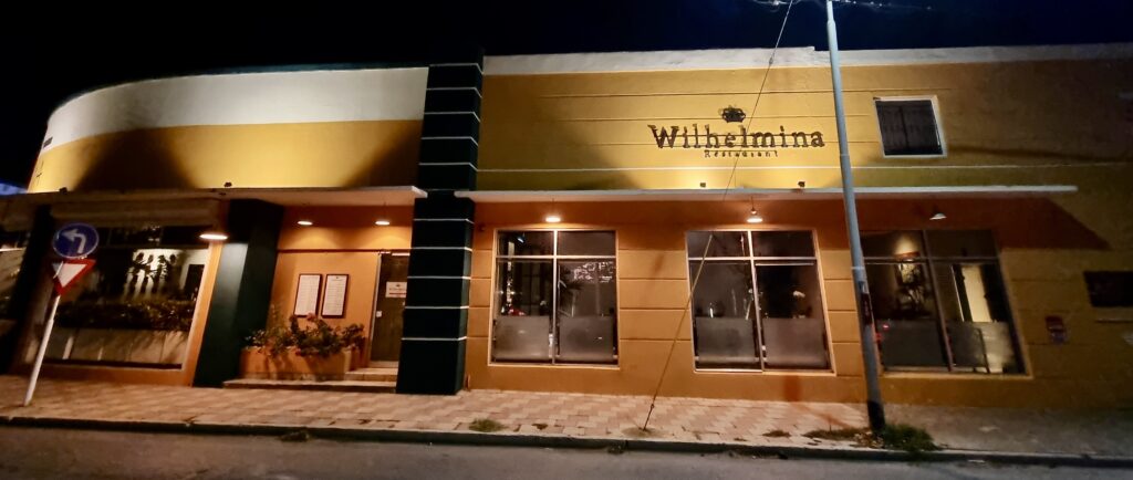 Wilhelmina Restaurant entrance