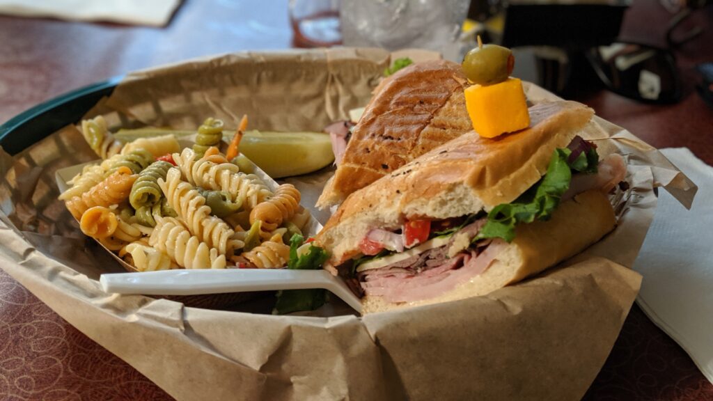 The Gap Deli at the Parkway meal