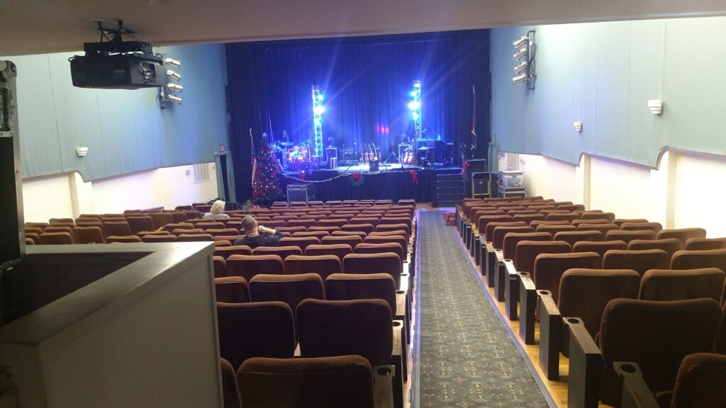 inside the Rex Theater
