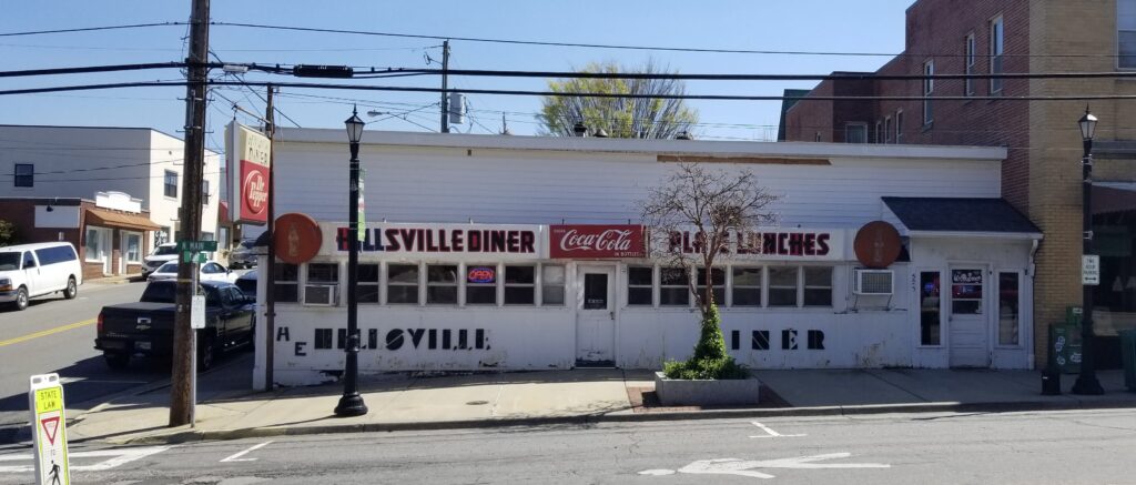 The Hillsville Diner entrance