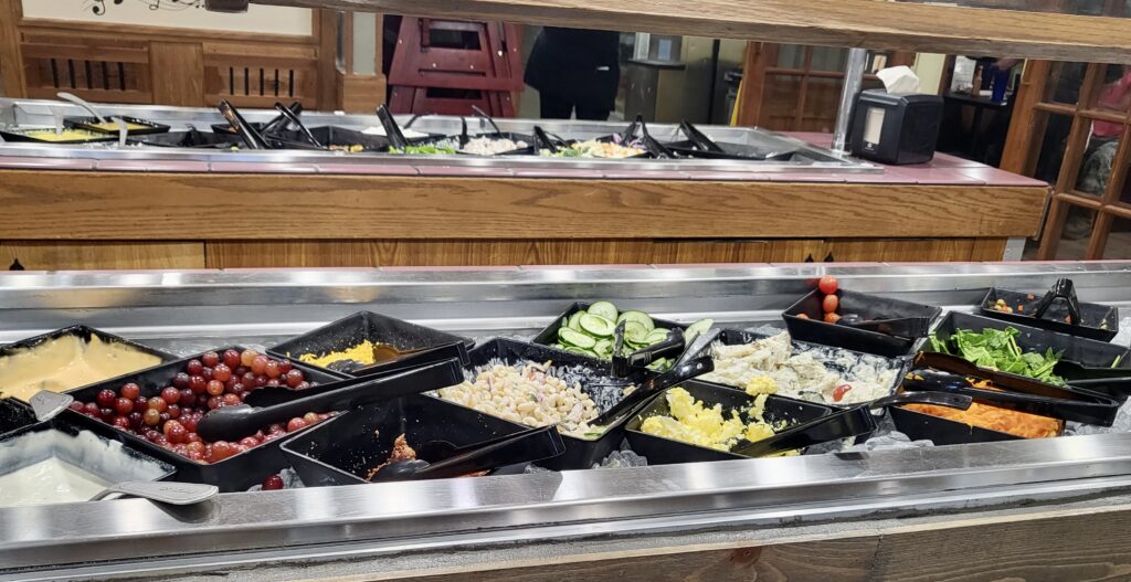 Fiddler's Restaurant salad bar