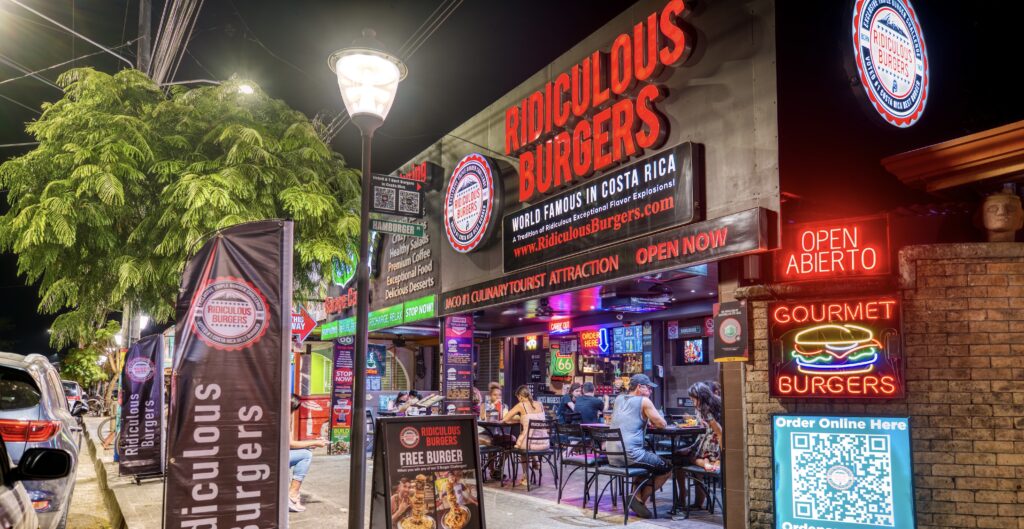 Ridiculous Burger facade