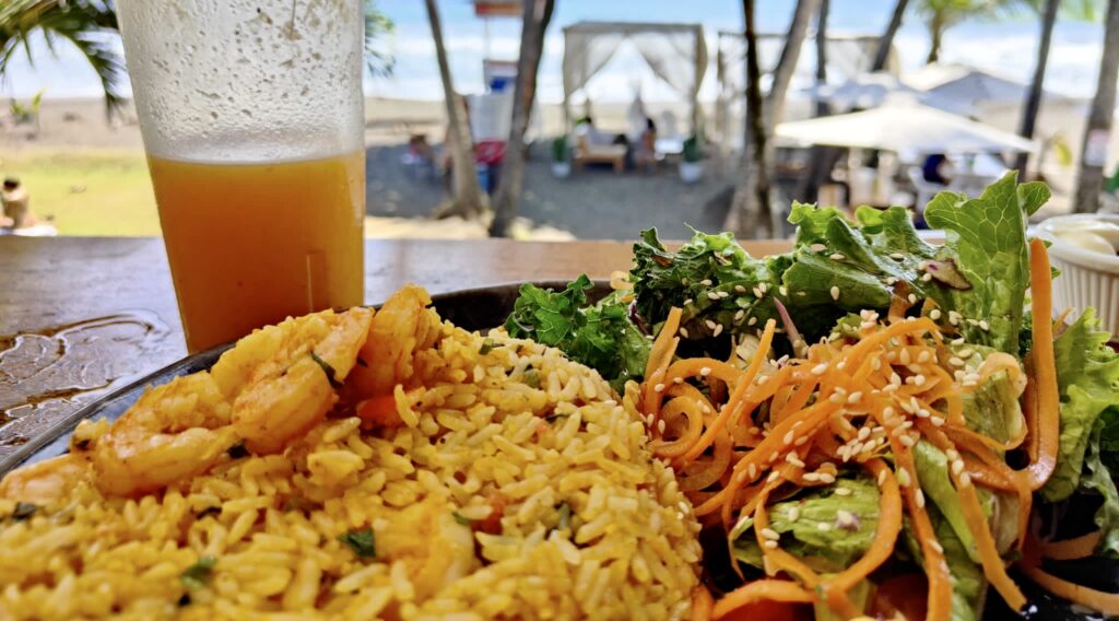 Costa Rican meal