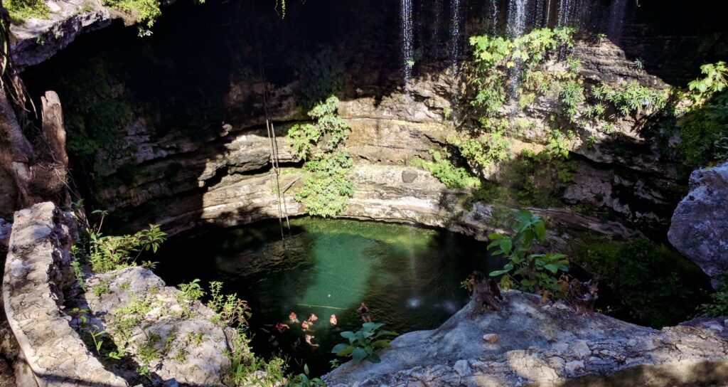 cenote at Chichen Itza