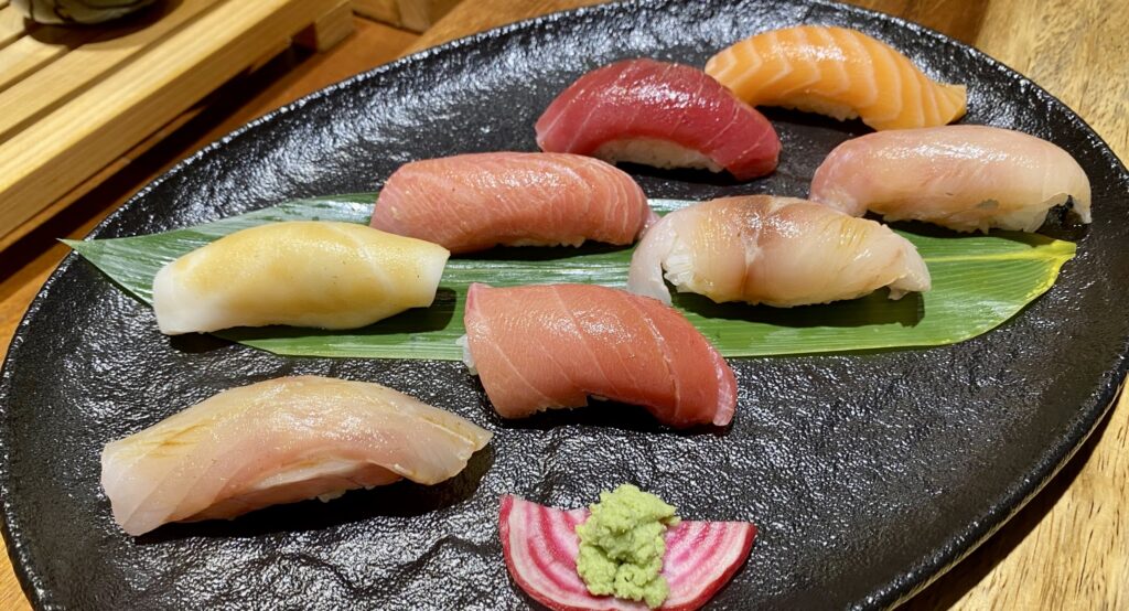 fresh sushi