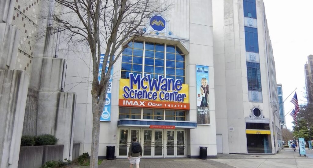 McWane Science Center entrance