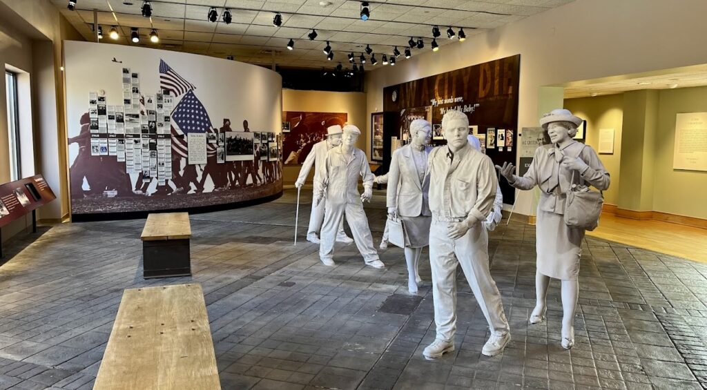 Birmingham Civil Rights Institute display