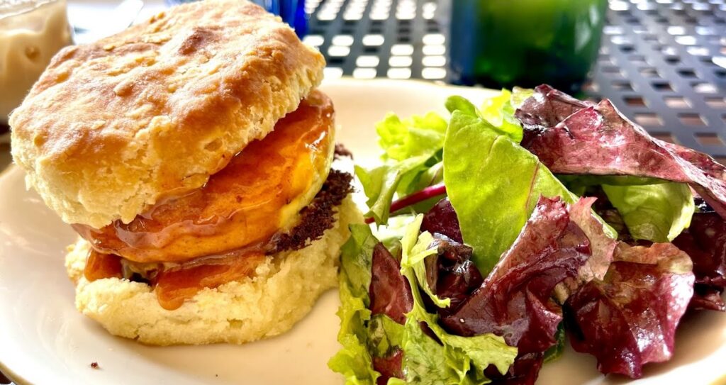 brunch biscuit sandwich