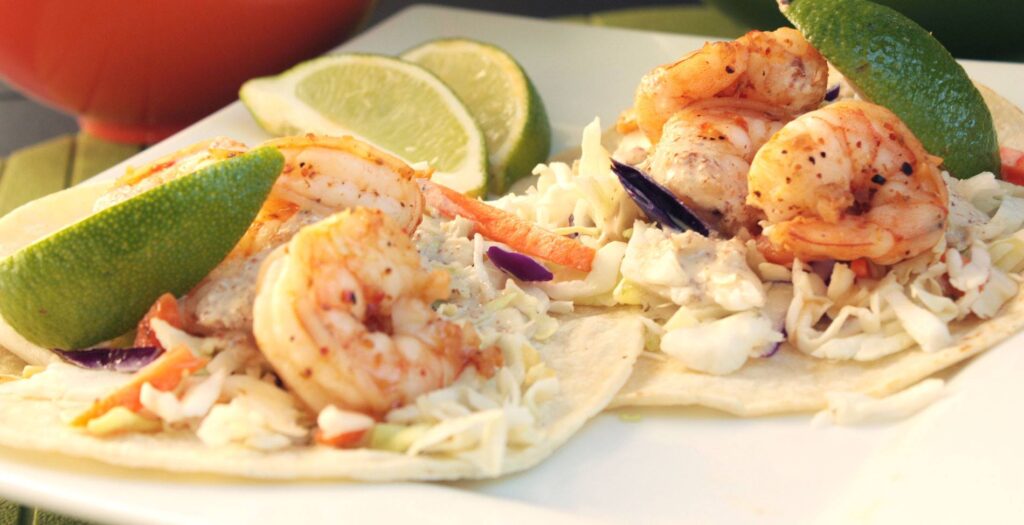 shrimp tacos