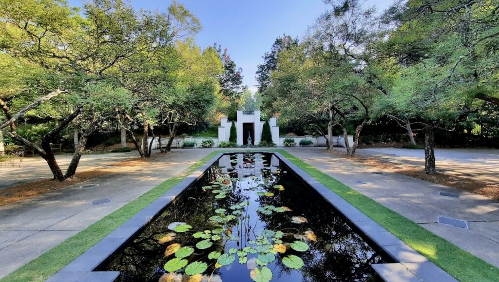 Birmingham Botanical Garden pond