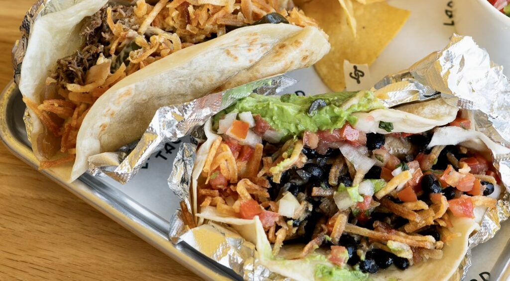tacos at Ladybird