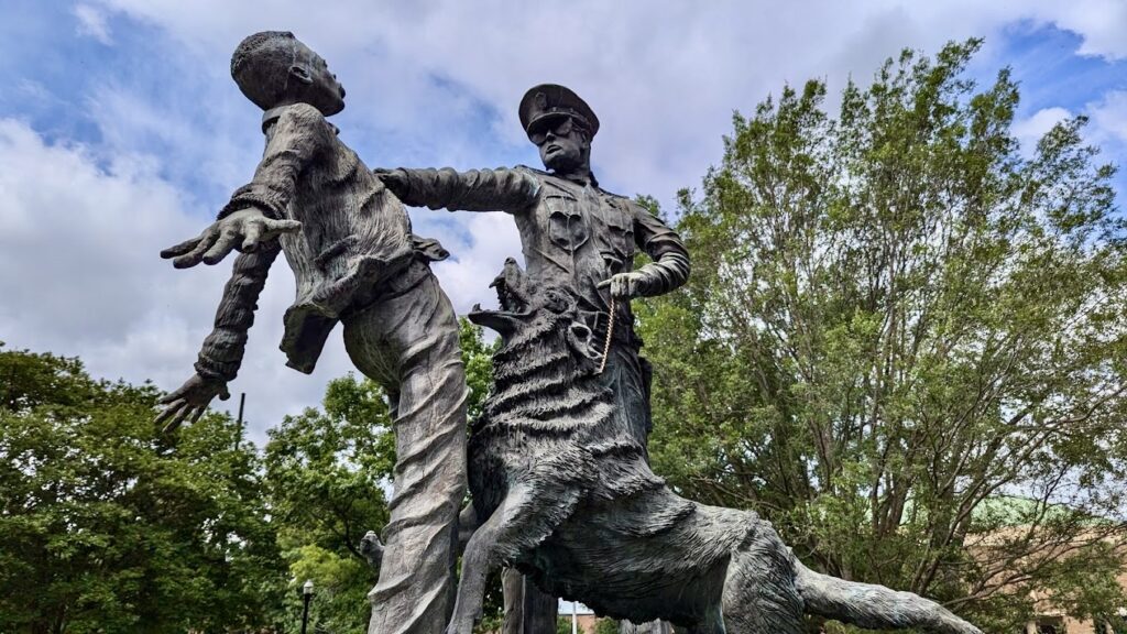 monument at Kelly Ingram Park