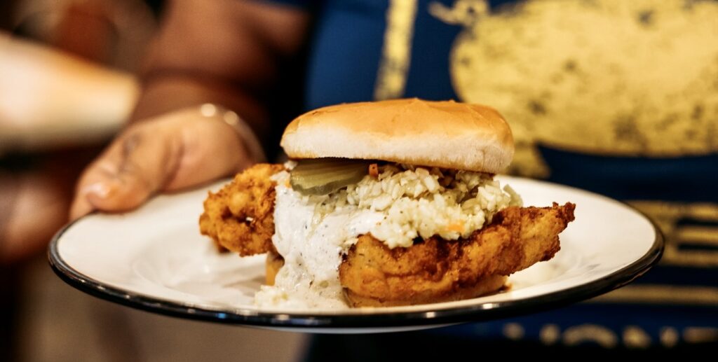 sweet tea chicken sandwich