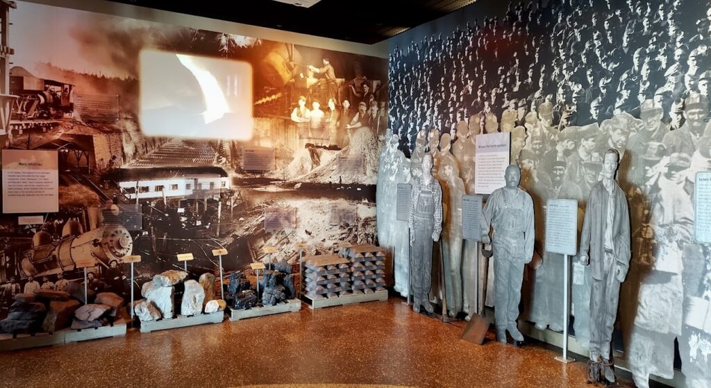 exhibit at Vulcan Museum