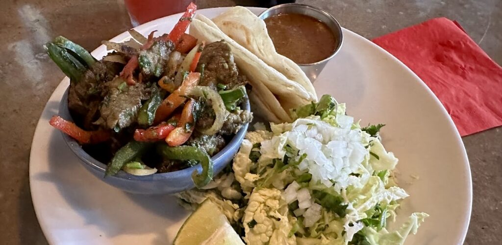 meal at El Barrio