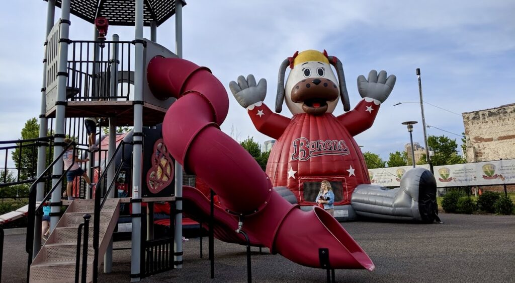 Regions Field play area