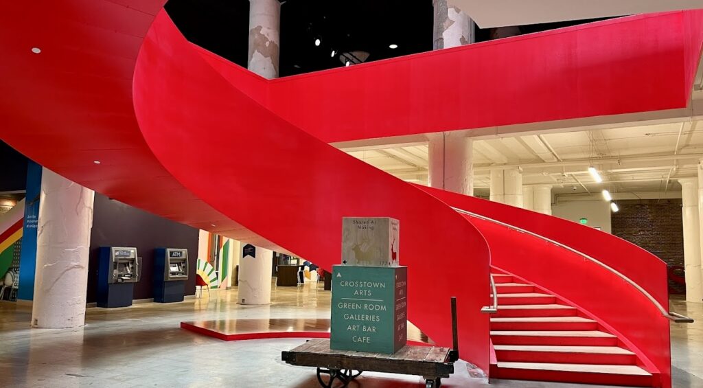 Concourse stairs