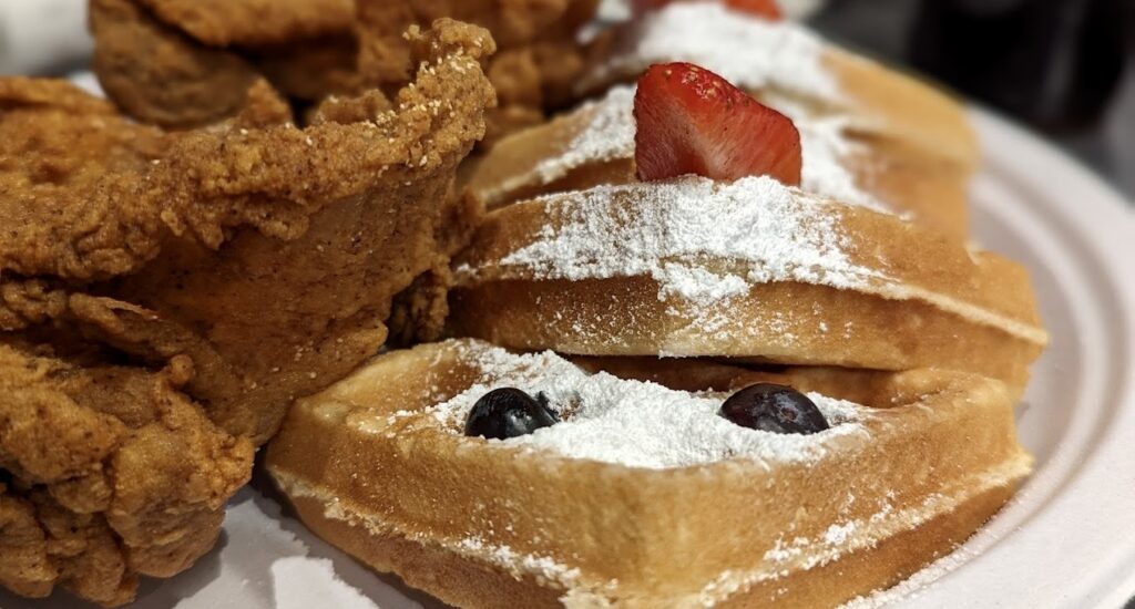 chicken & waffles