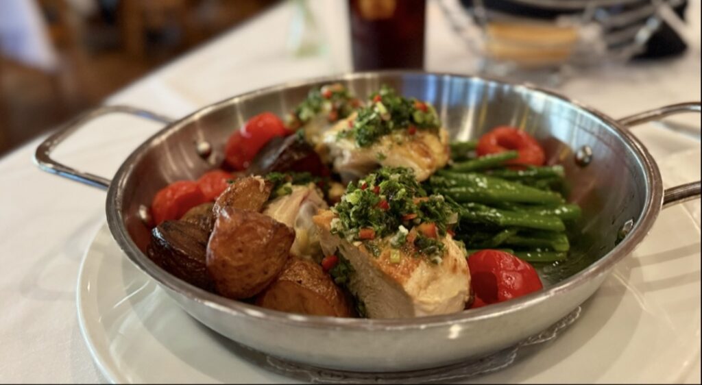 herb-roasted chicken