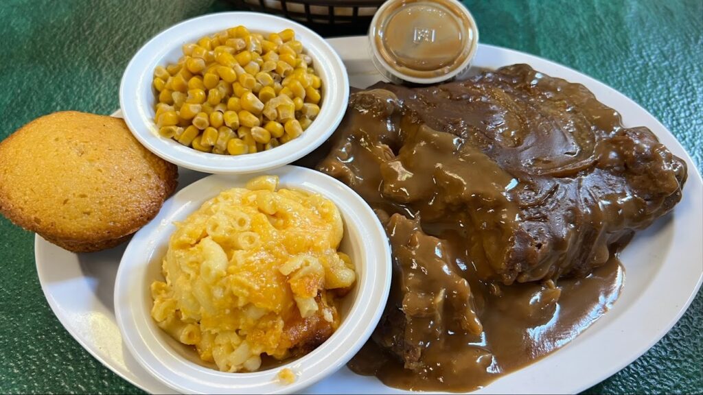 smothered pork chop