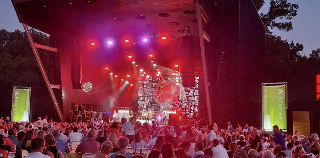 concert at Radians Amphitheater 