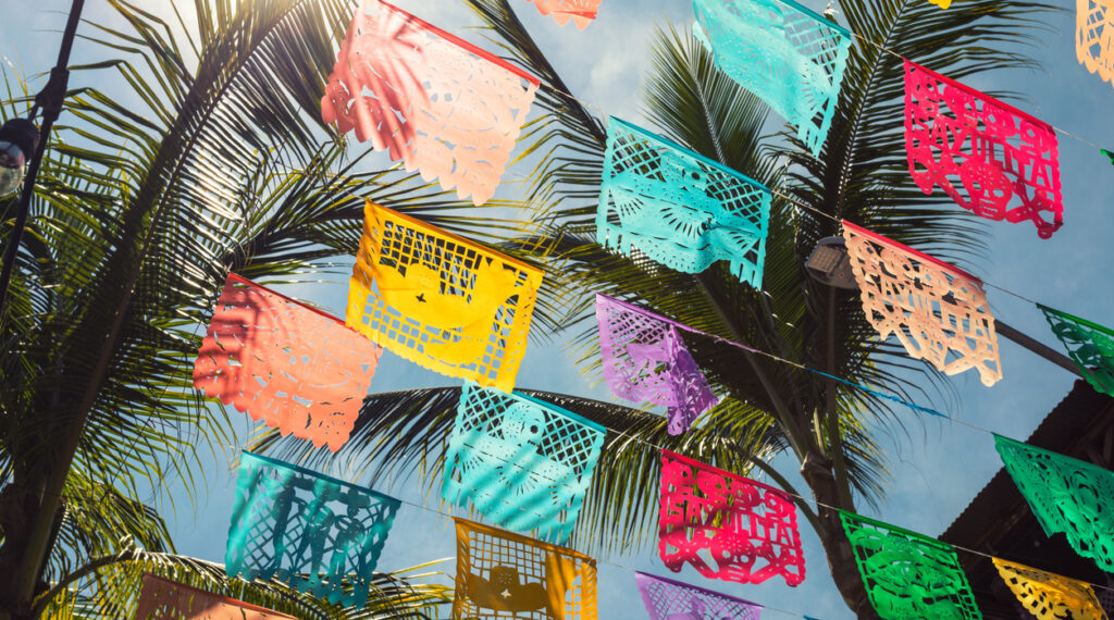 colorful flags
