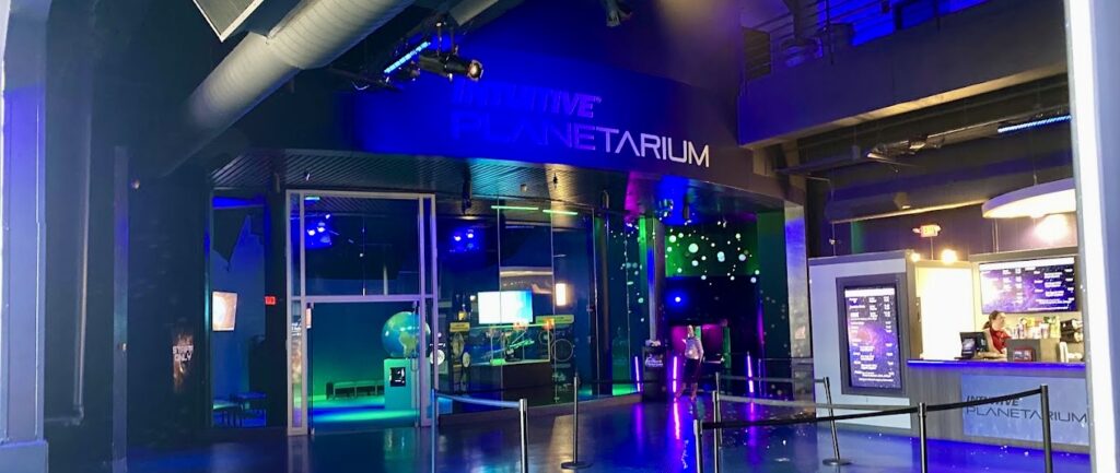 Intuitive Planetarium entrance