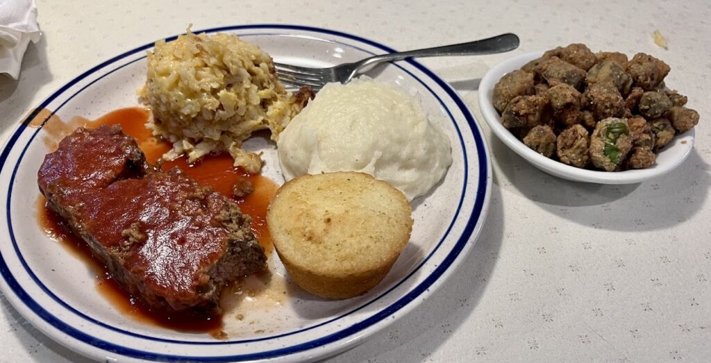 meatloaf dinner
