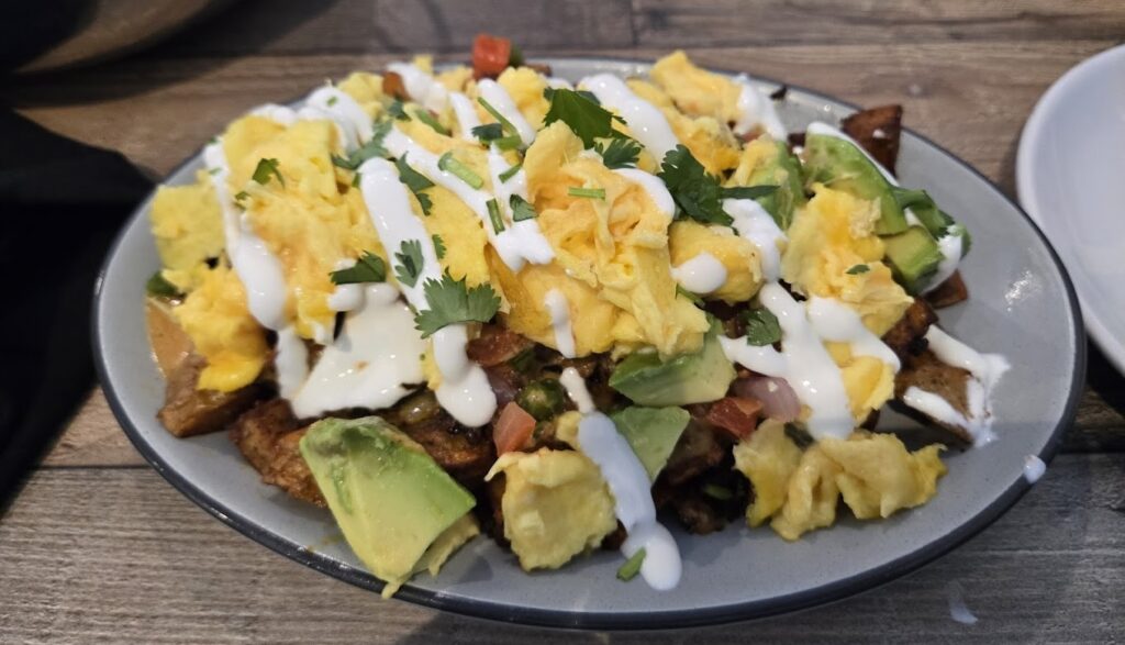 modern Mexican meal