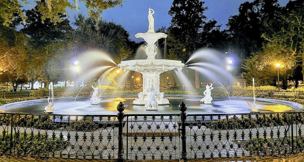 Forsyth Park fountain