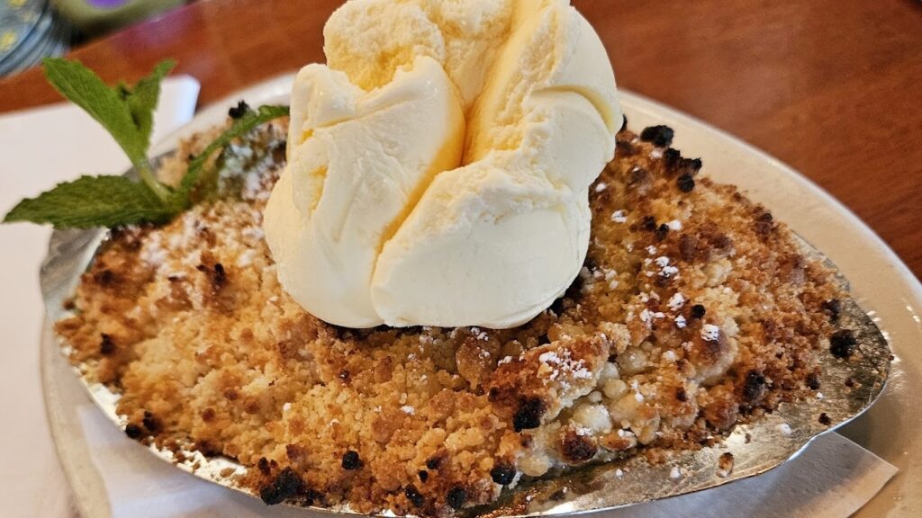 peach cobbler