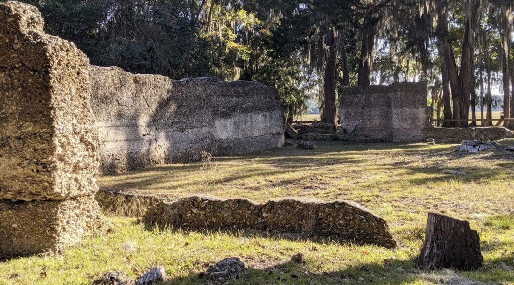 ruins at Wormsloe State Historic Site