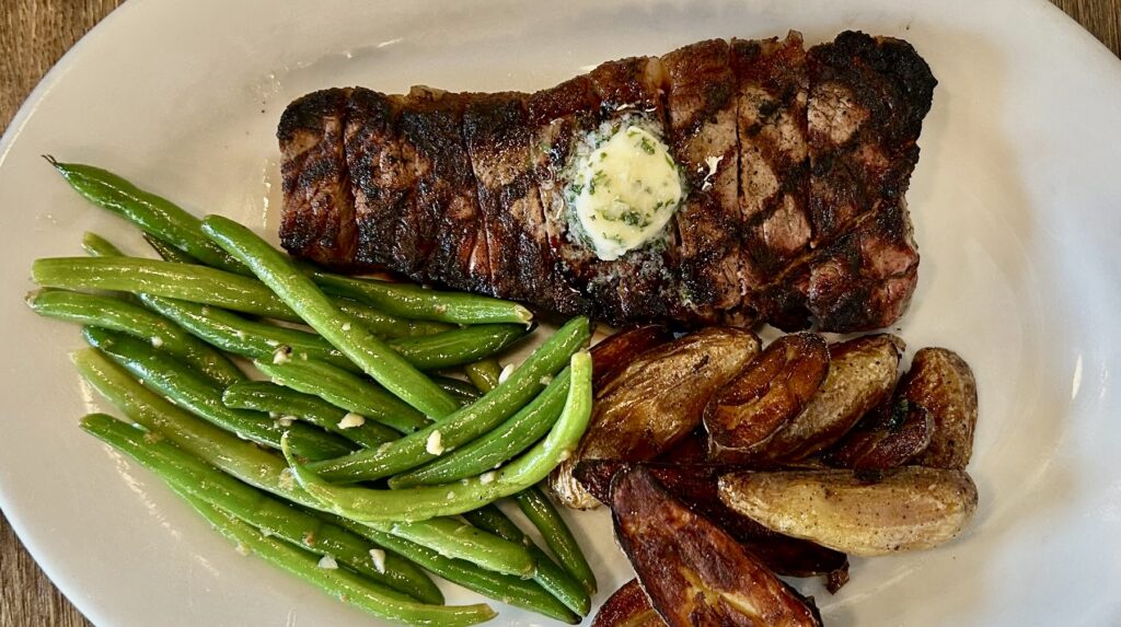 steak dinner