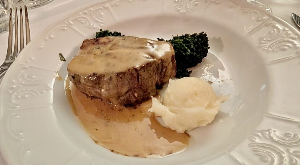 sixth course steak