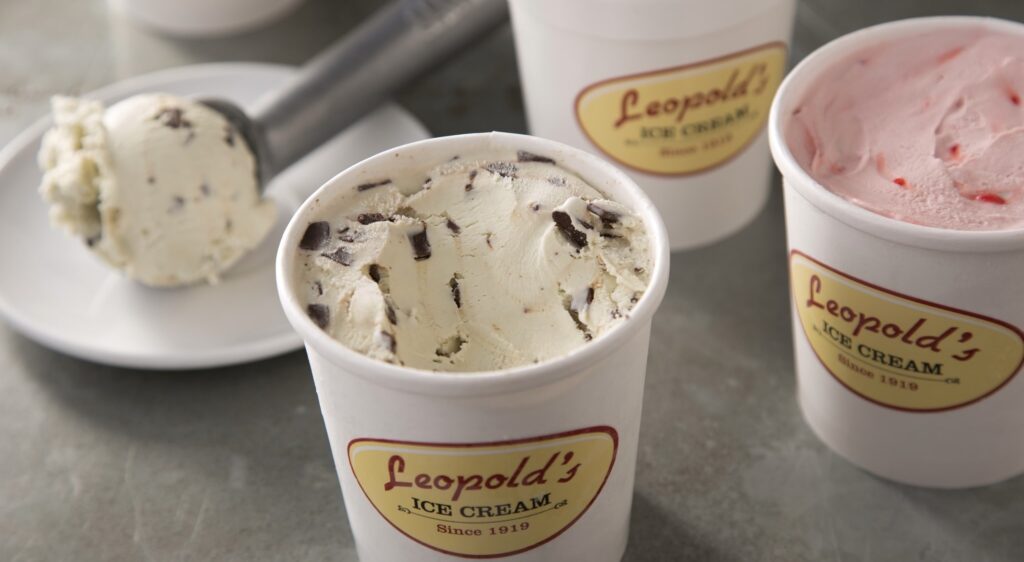 pints of ice cream