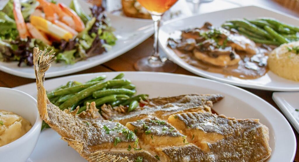 Pier 16 entrees