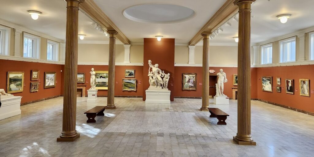 The Telfair Academy exhibit