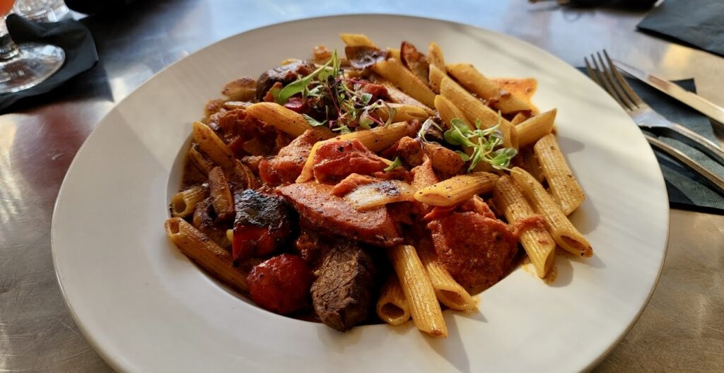 The Bistro pasta entree