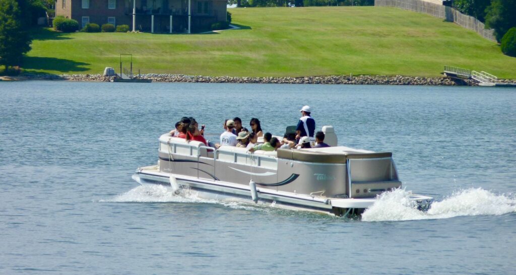 pontoon boating