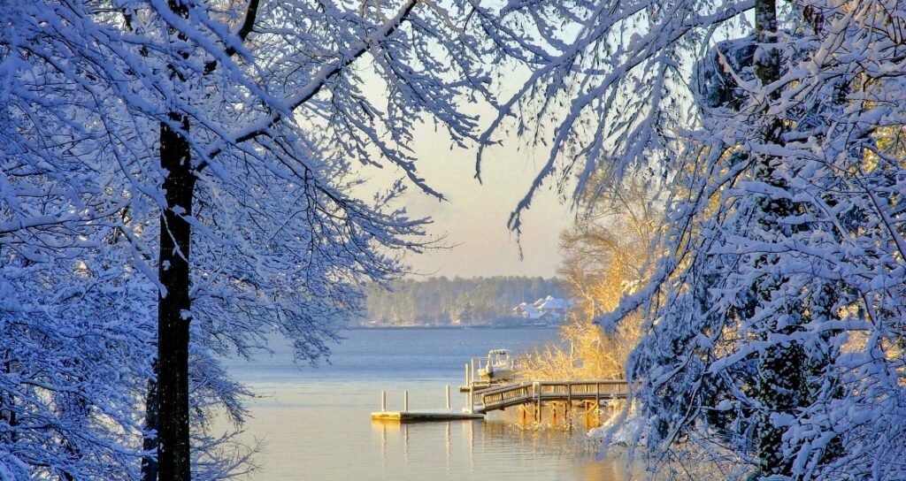winter at Murray Lake