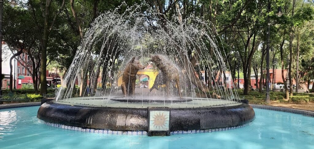 Coyoacán fountain