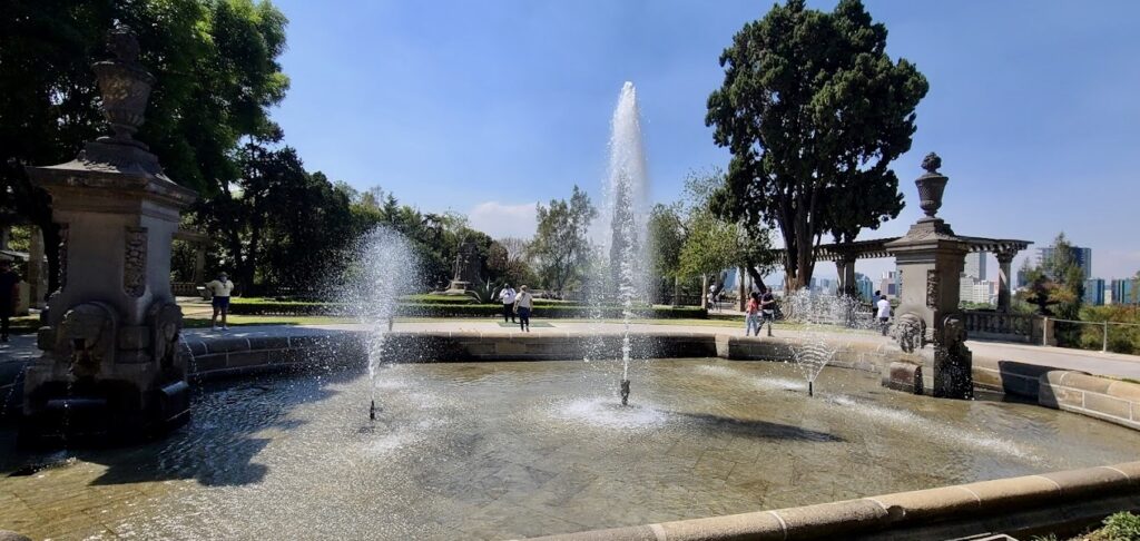 park fountain