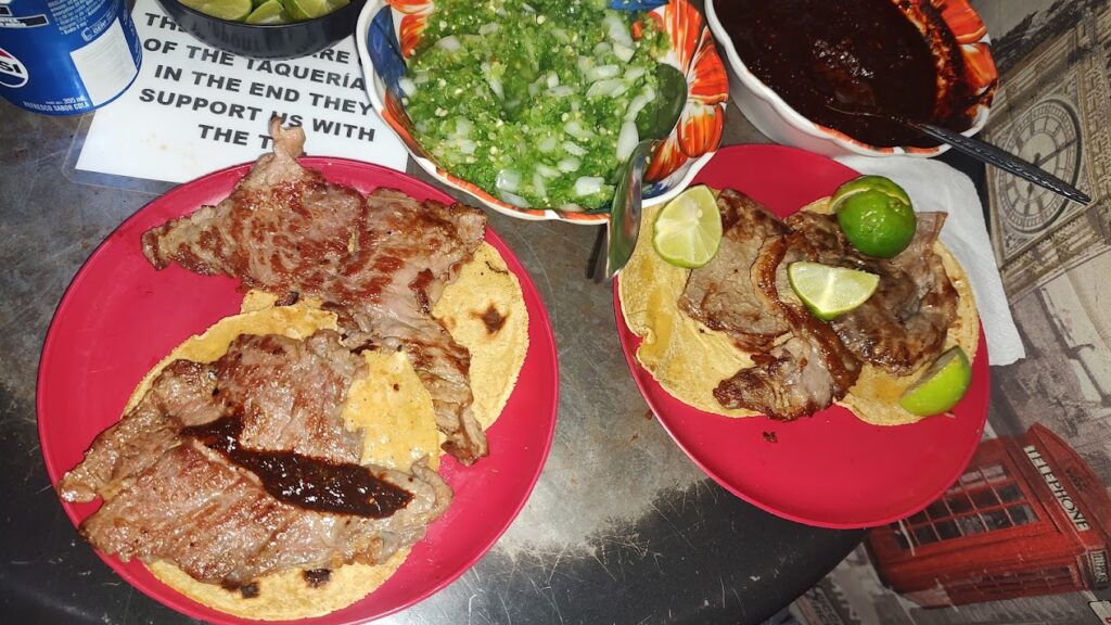 cecina tacos